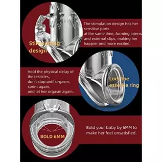 Silicone Penis Sleeves Reusable Cock Enlarger Penis Extender Prolong Erection Sex Toy for Men