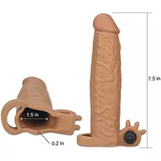 Adult Sex Toy, Vibrating Penis Sleeve Penis Extension Extensions Vibrating Cock Ring Penis Ring Vibrator Penis Pump Enlargement