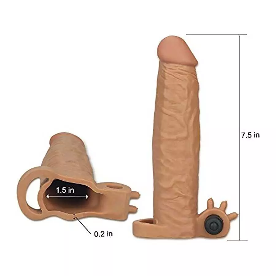Adult Sex Toy, Vibrating Penis Sleeve Penis Extension Extensions Vibrating Cock Ring Penis Ring Vibrator Penis Pump Enlargement