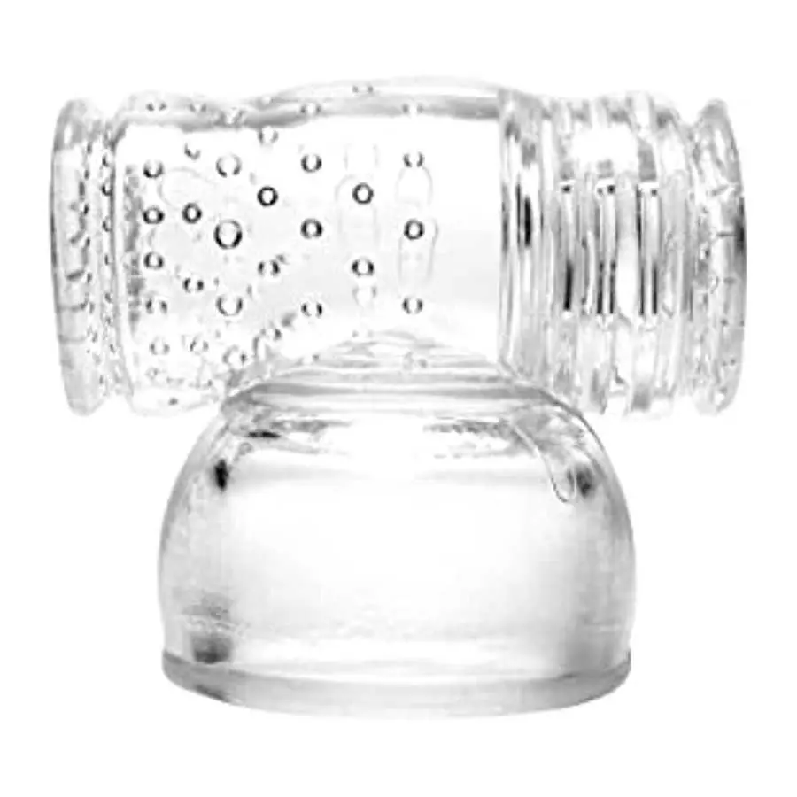 Wand Essentials Hummingbird Masturbator Attachment, Vibrating Massager Attachments for Men and Women, Dual Sided Textured Sensor Wand Essentials Hummingbird Masturbator Attachment, Vibrating Massager Attachments for Men and Women, Dual Sided Textured Sensor