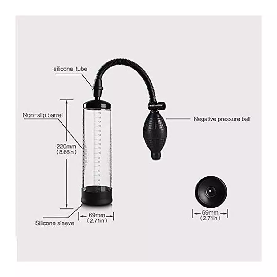 5122 Men's Vacuum Pump Power Increase Pump Men's Growth Enhancement Pump Pen Helps Dysfunctional Men Increase Size