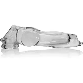 DFGHJKL Mazur Clear Male Rod Extension and Girth Enhancer Sleeve with Bolls Ring Sat1sfaction Store 47446