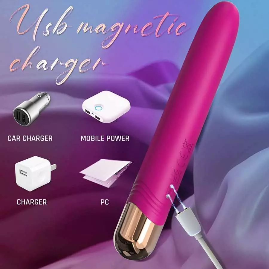 G Spot Bullet Vibrator for Precision Stimulation with 9 Vibrations, Waterproof Adult Toys for Women, Rechargeable G-Spot Stimula