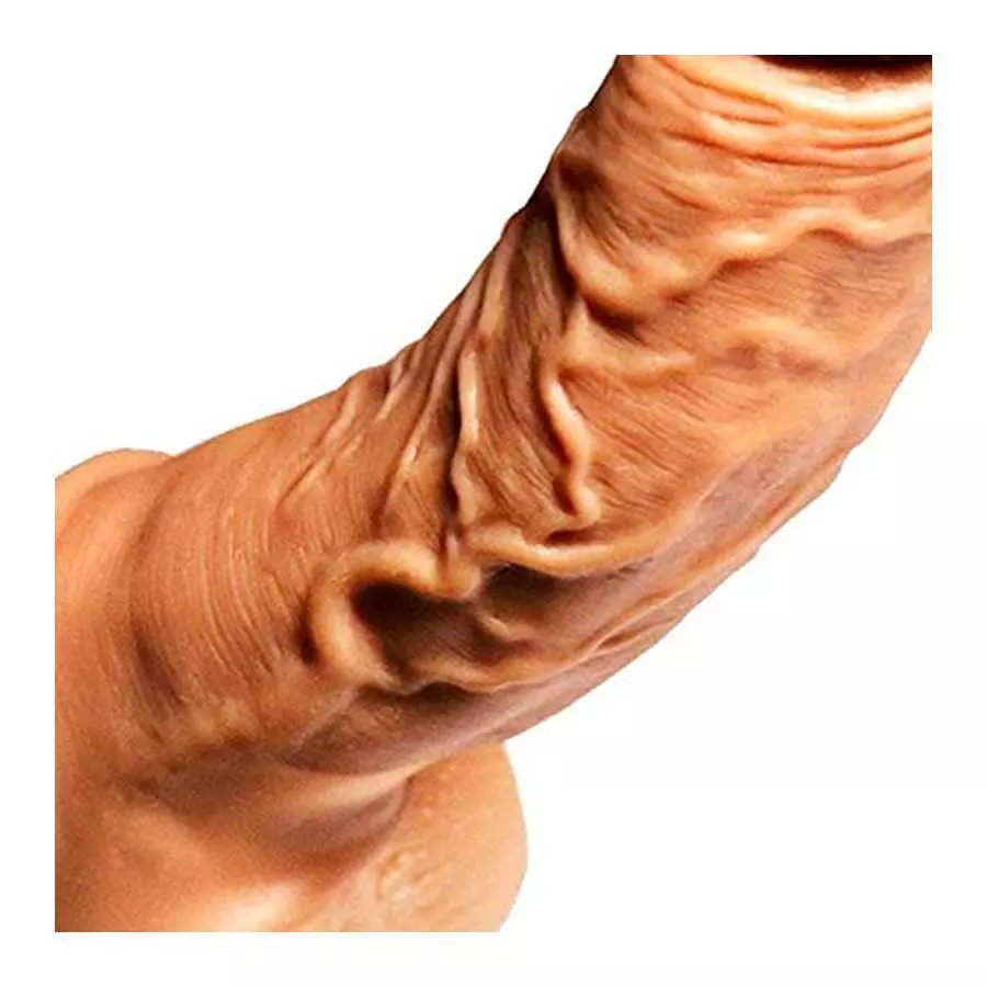 -20232New Reusable Sleeve Length for Male Extender Expander Extender Enhancer Ball Stretch SleeveFlesh Coloured 6.5inK3