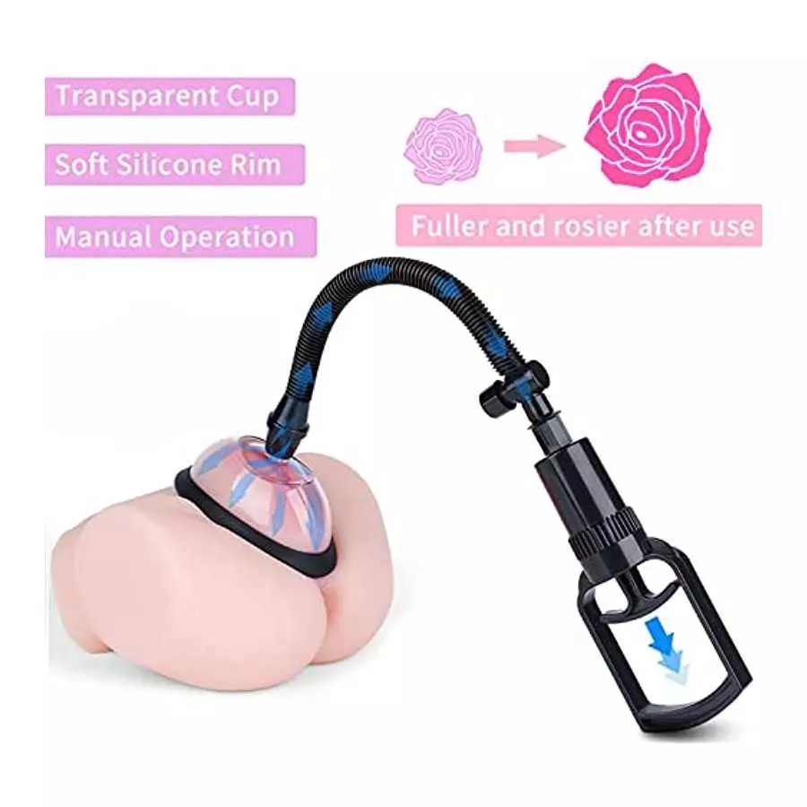 LIVE4COOL Pussy Pump Sexual Enhancers Sex Toys for Women, Vagina Pump Manual Vacuum Clit Pump Increased Sensitivity Powerful Suc