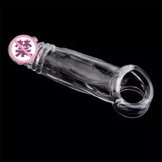Shaft Sleeve Soft Silicone Penis Sleeve Extended Sleeve Delay Ejaculation Shaft Ring Erection Erotic Adult Sex Toy (Skin)