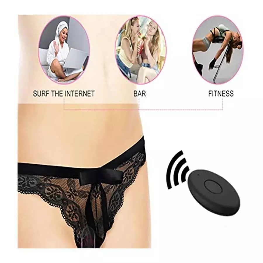 Remote Control Panties Vibrator - 10 Modes Rechargeable Bullet Vibrator Waterproof Clitoris Stimulator - Adult Sex Toys for Wome