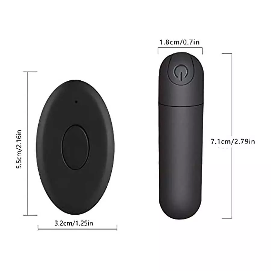 Remote Control Panties Vibrator - 10 Modes Rechargeable Bullet Vibrator Waterproof Clitoris Stimulator - Adult Sex Toys for Wome