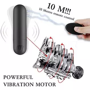 Remote Control Panties Vibrator - 10 Modes Rechargeable Bullet Vibrator Waterproof Clitoris Stimulator - Adult Sex Toys for Wome Remote Control Panties Vibrator - 10 Modes Rechargeable Bullet Vibrator Waterproof Clitoris Stimulator - Adult Sex Toys for Wome